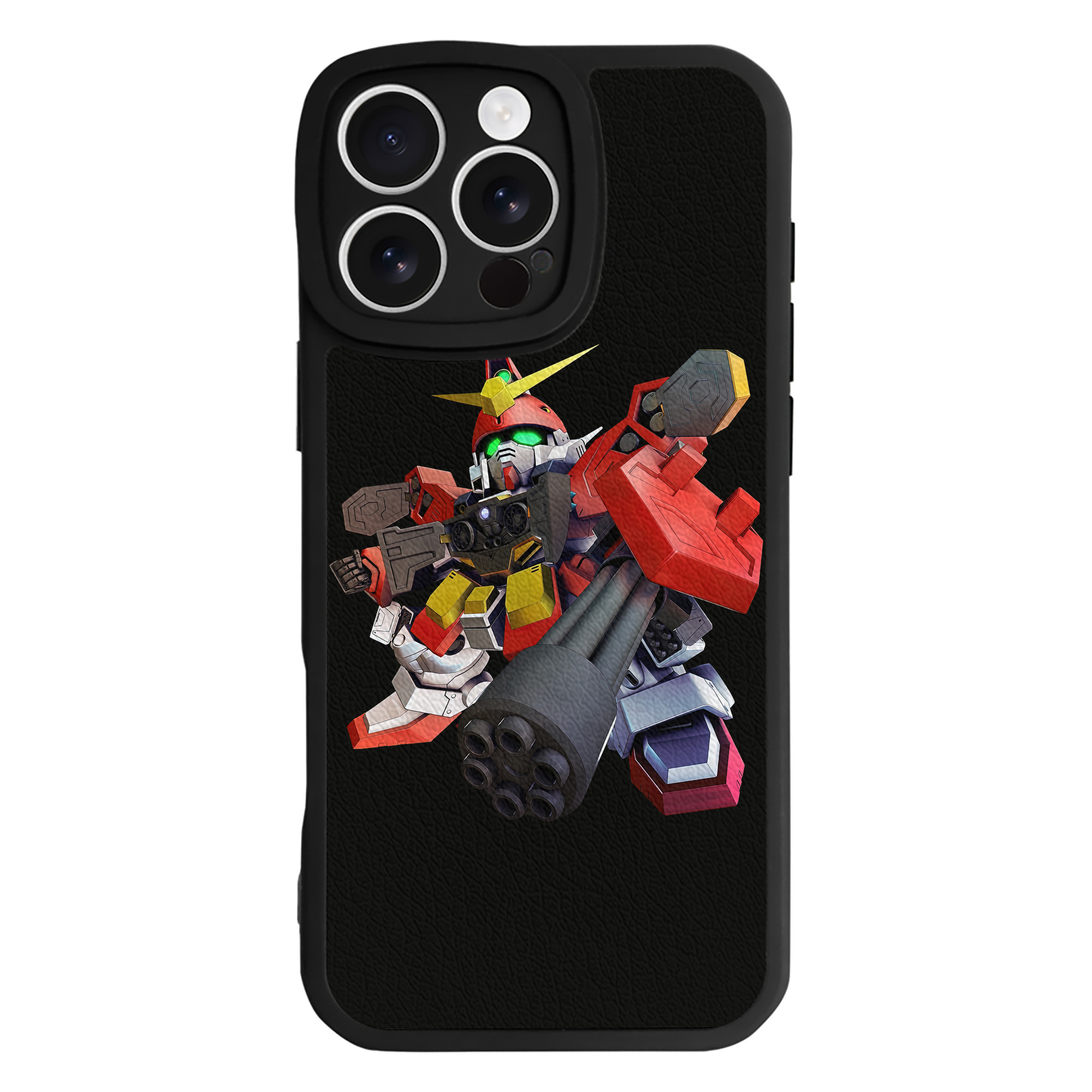 （画像用） 機動戦士ガンダム Mobile Suit Gundam 【iPhone 16シリーズ対応】シリコンスマホケース（レザー調） 材質：シリコン